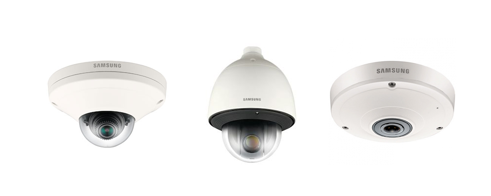 Samsung IP Security and Surveillance Cameras